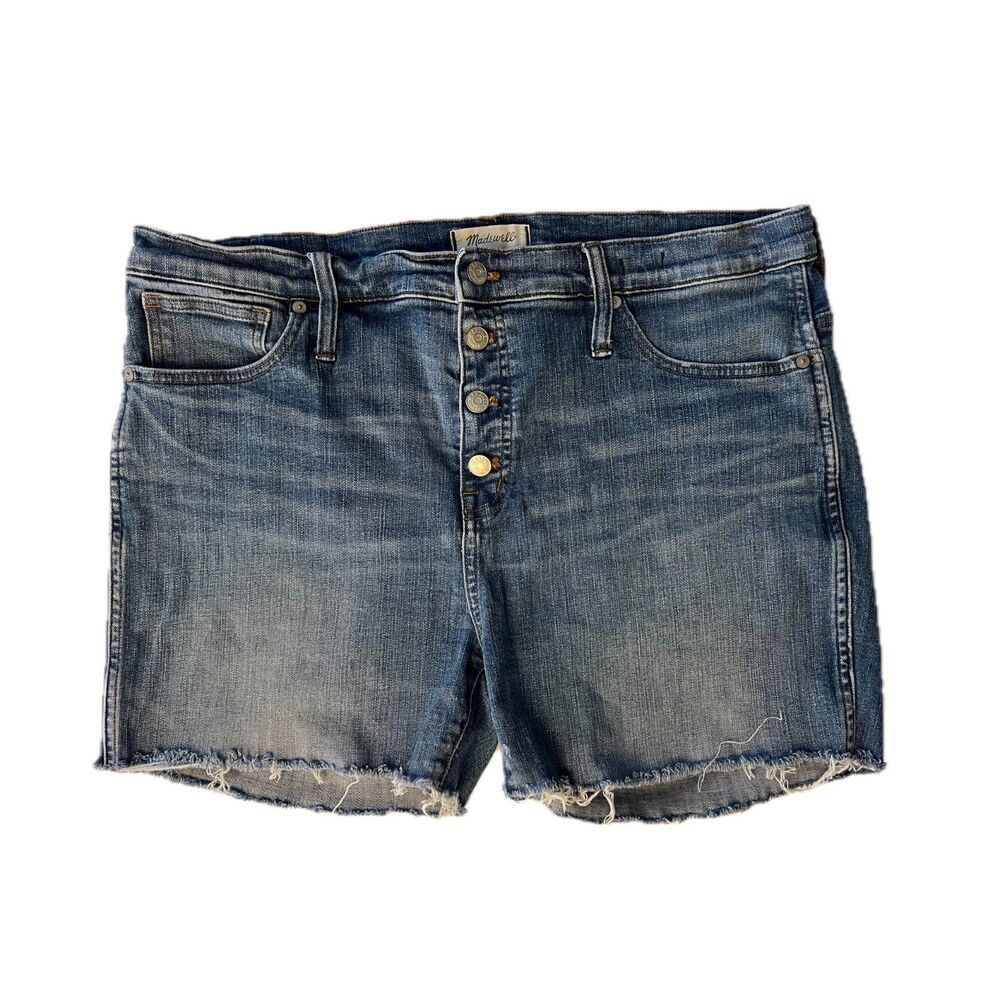 Madewell Slim Straight Jean Short 34